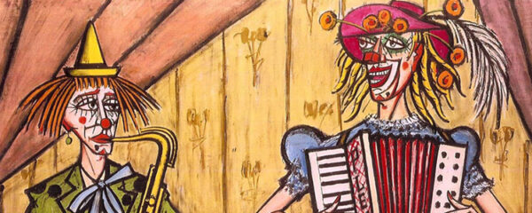 clown et Bernard Buffet
