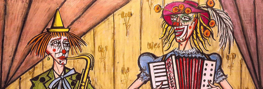 clown et Bernard Buffet